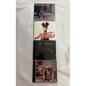 Lot Of‎ 4 CDs ALICE COOPER, Poison, The Black Crows, Red Hot Chili Peppers